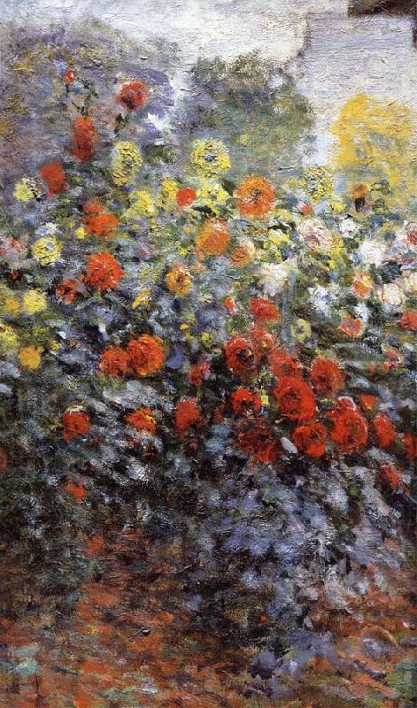 Claude Monet Detail from Monet-s Garden in Argenteuil oil painting picture